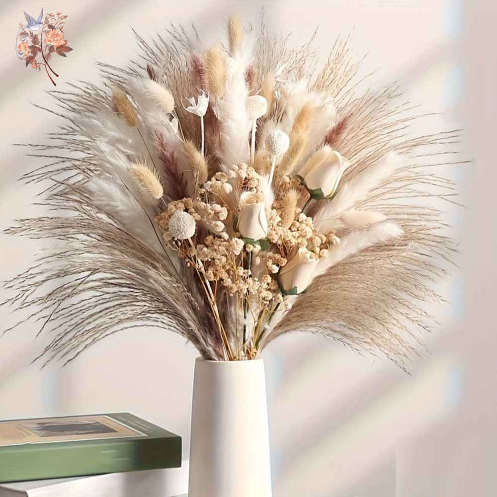 80개 인조 드라이플라워 부케, 인테리어 홈 테이블 장 - Florist Supply Vases 리뷰 및 가격