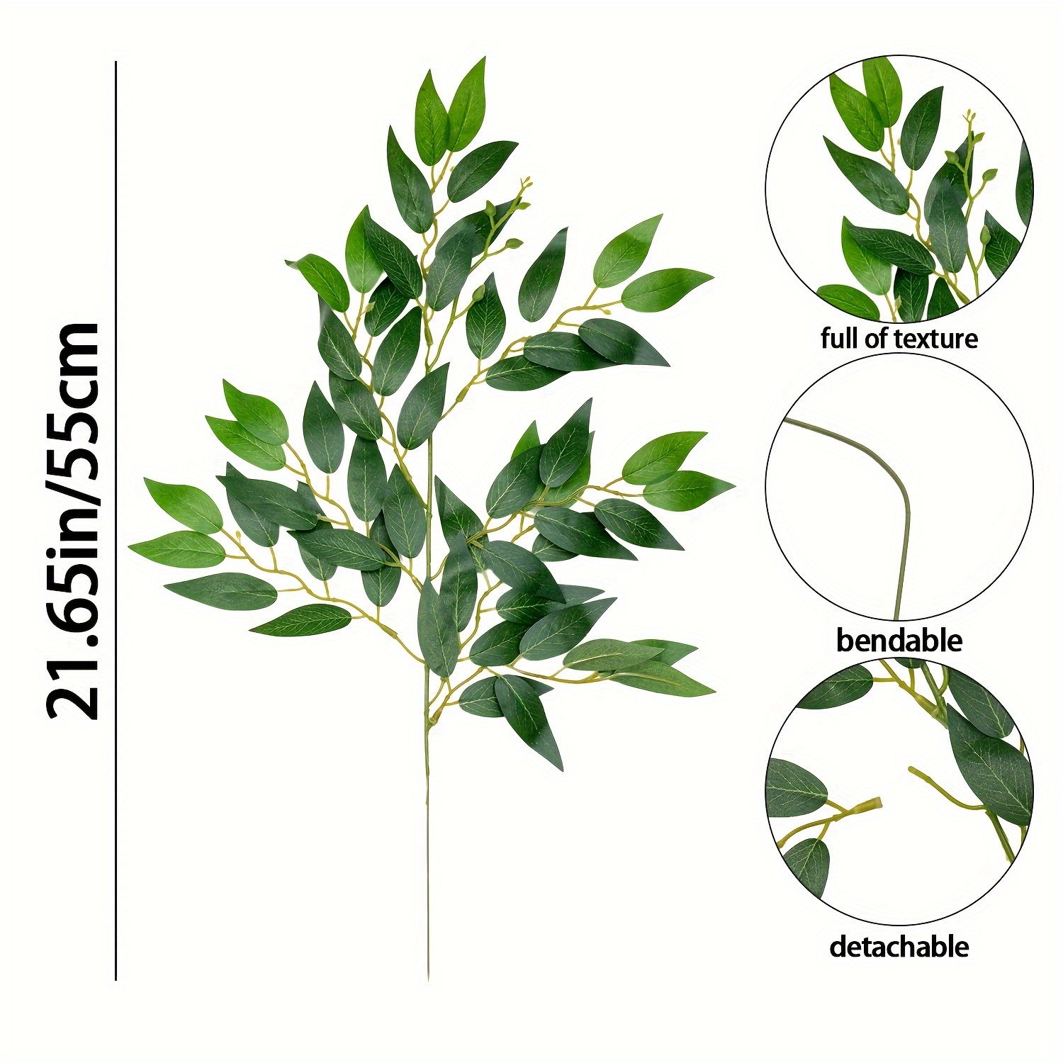인조 이탈리아 루스쿠스 잎사귀 줄기, 꽃병, 웨딩 아치 - Ruscus Stem Faux 리뷰 및 가격