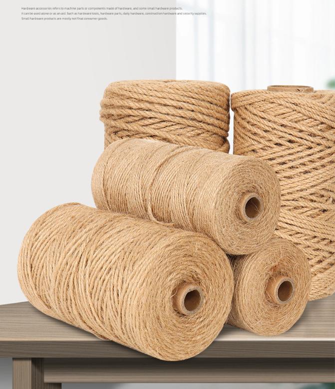 100M 천연 빈티지 황마 로프 끈 트와인 삼베 DIY - Twine Jute Natural 리뷰 및 가격