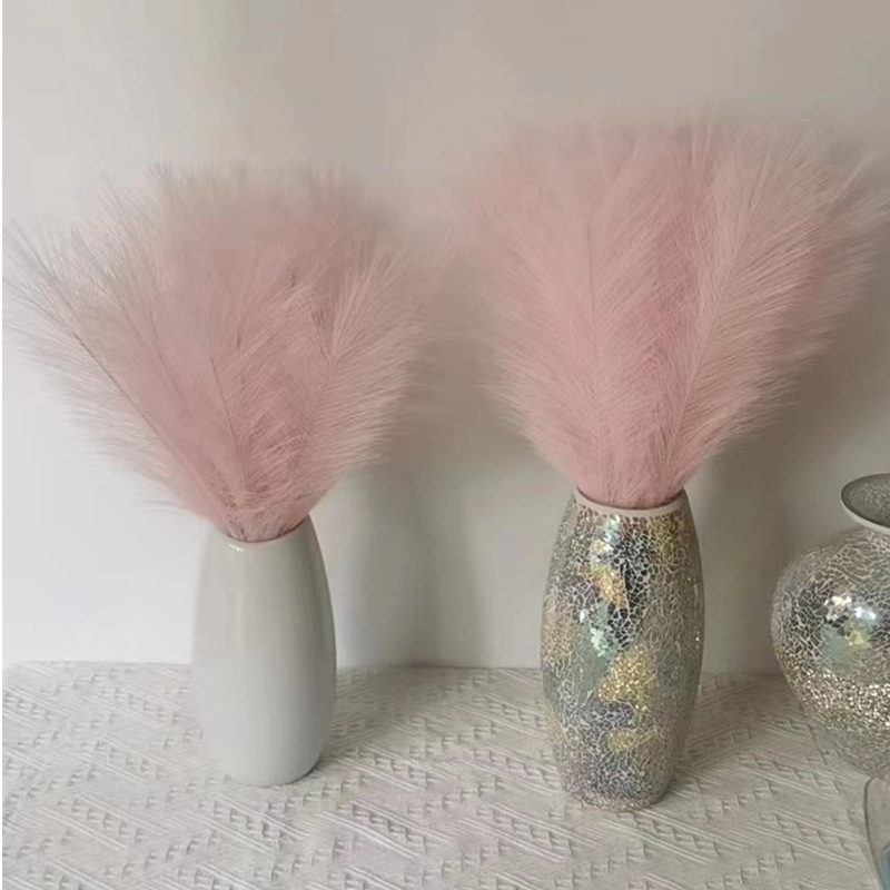 10/20pcs 시뮬레이션 된 리드 깃털 팜파스 잔디  - Florist Supply Vases 리뷰 및 가격