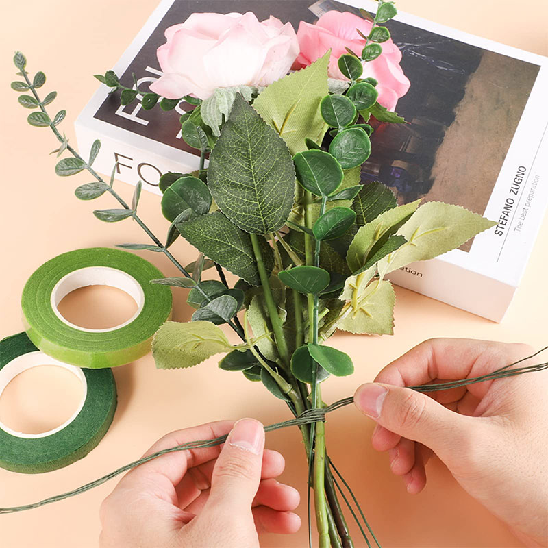 100개 꽃꽂이용 고품질 종이 감싼 철사, DIY 공예 - Quality Florist Supply 리뷰 및 가격